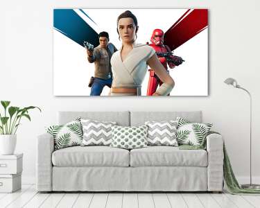 Fortnite - Star Wars (vászonkép) - vászonkép, falikép otthonra és irodába