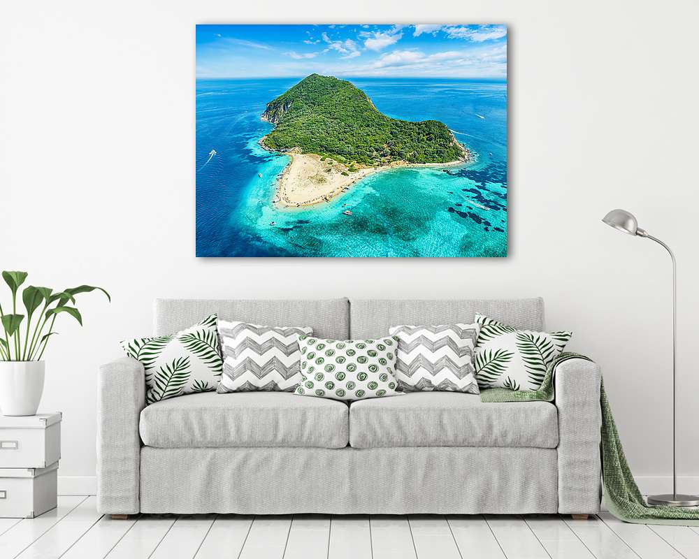 Teknős-sziget, Görögország (bögre) - vászonkép, falikép otthonra és irodába