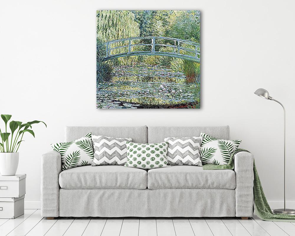 A japán híd Givernyben (1899) - vászonkép, falikép vásárlás A japán híd Givernyben (1899) (vászonkép) - vászonkép, falikép otthonra és irodába