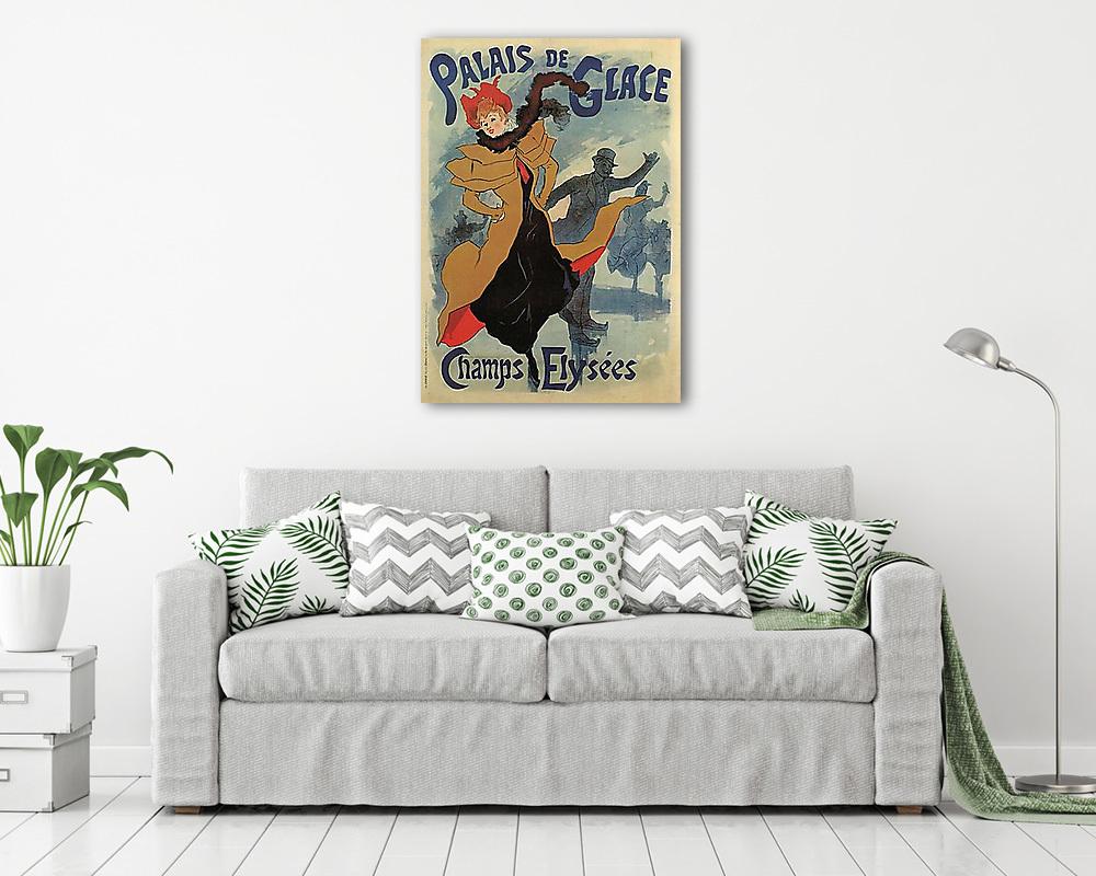 Palais de Glace (Champs-Elysées) - vászonkép, falikép vásárlás Palais de Glace (Champs-Elysées) (vászonkép) - vászonkép, falikép otthonra és irodába