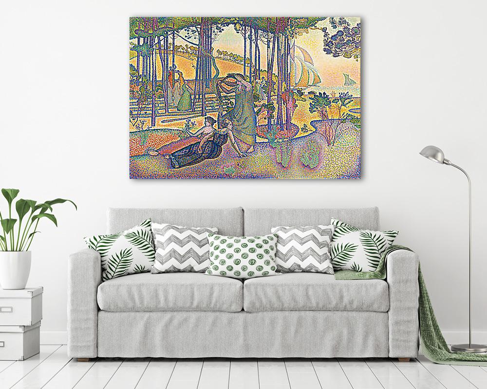 Este a szabadban - vászonkép, falikép vásárlás Este a szabadban (vászonkép) - vászonkép, falikép otthonra és irodába