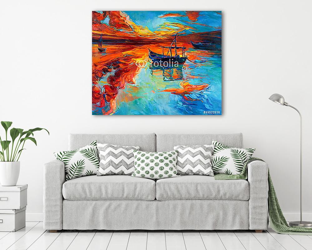 Boats - vászonkép, falikép vásárlás Boats (vászonkép) - vászonkép, falikép otthonra és irodába