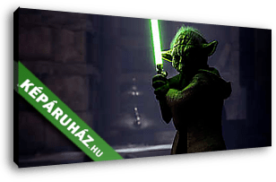 Star Wars: Battlefront II. - Yoda videójáték téma - vászonkép 3D látványterv