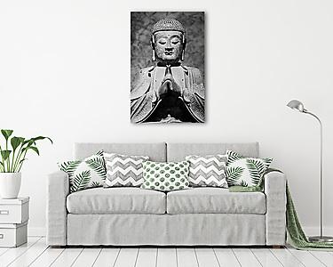 Buddha szobor, India (vászonkép) - vászonkép, falikép otthonra és irodába