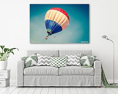 Trikolor hőlégballon (vászonkép) - vászonkép, falikép otthonra és irodába