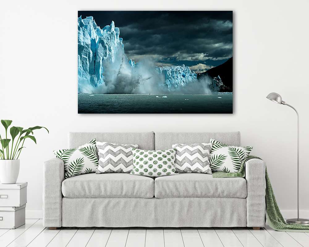 Glacier (többrészes kép) - vászonkép, falikép otthonra és irodába