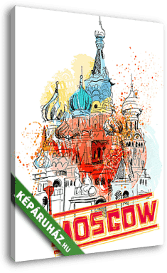 Moscow - vászonkép 3D látványterv