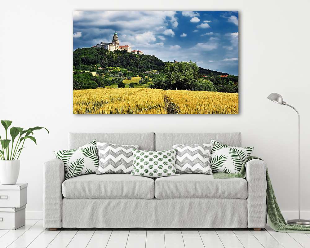Pannonhalma - vászonkép, falikép vásárlás Pannonhalma (fotótapéta) - vászonkép, falikép otthonra és irodába