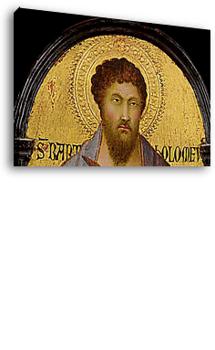 Szent Bertalan - vászonkép 3D látványterv