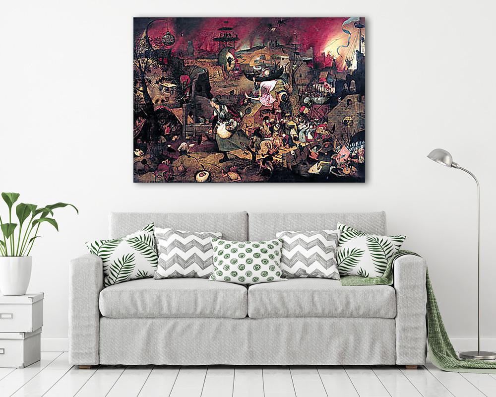 Őrült Margit (színverzió 1.) (poszter) - vászonkép, falikép otthonra és irodába