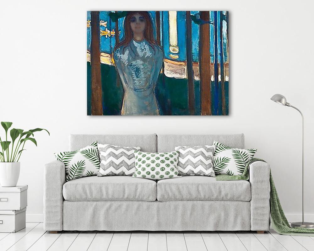 Nyári este (poszter) - vászonkép, falikép otthonra és irodába