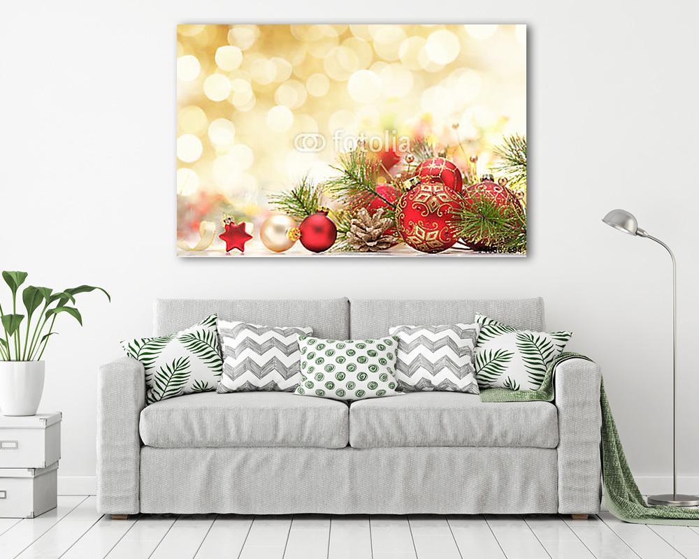 Karácsonyi dekoráció - vászonkép, falikép vásárlás Karácsonyi dekoráció (vászonkép) - vászonkép, falikép otthonra és irodába