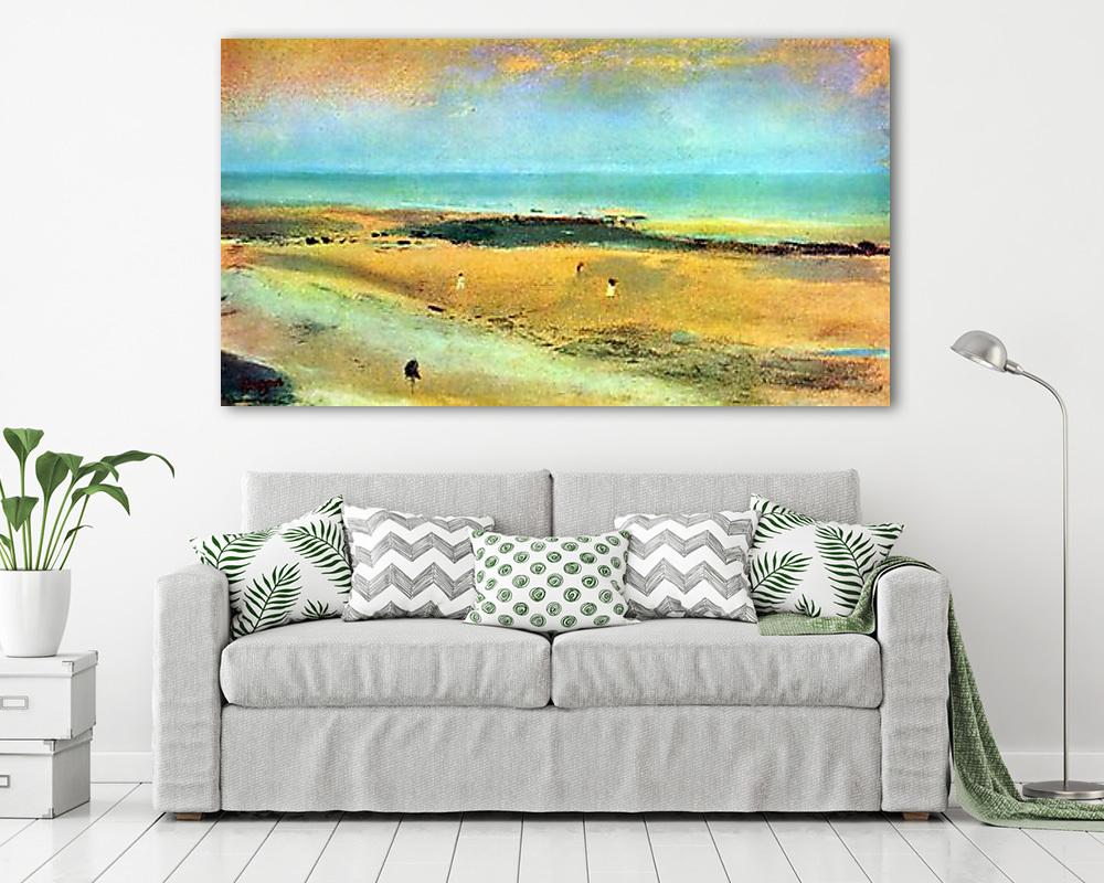 Tengerpart apálykor, No.1. (poszter) - vászonkép, falikép otthonra és irodába