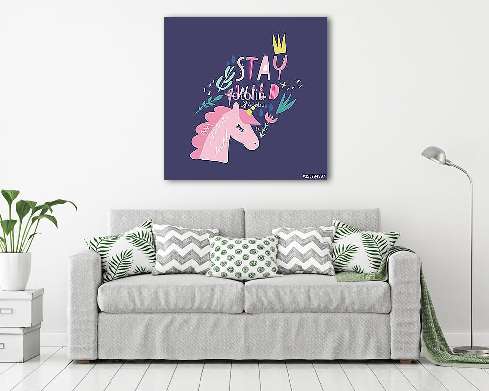 Maradj vad (keretezett kép) - vászonkép, falikép otthonra és irodába