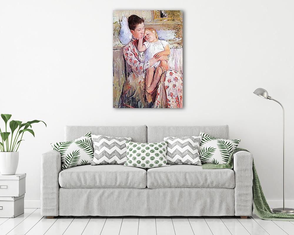 Anya és gyermeke - vászonkép, falikép vásárlás Anya és gyermeke (vászonkép) - vászonkép, falikép otthonra és irodába