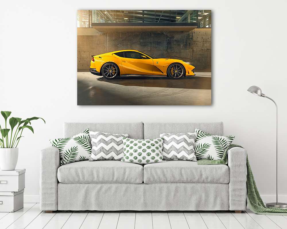Novitec Ferrari 812 superfast 2019  (poszter) - vászonkép, falikép otthonra és irodába