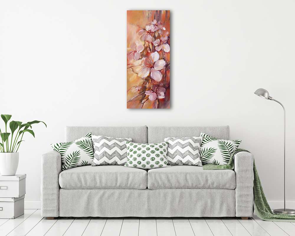 Cseresznye virágok - vászonkép, falikép vásárlás Cseresznye virágok (vászonkép) - vászonkép, falikép otthonra és irodába