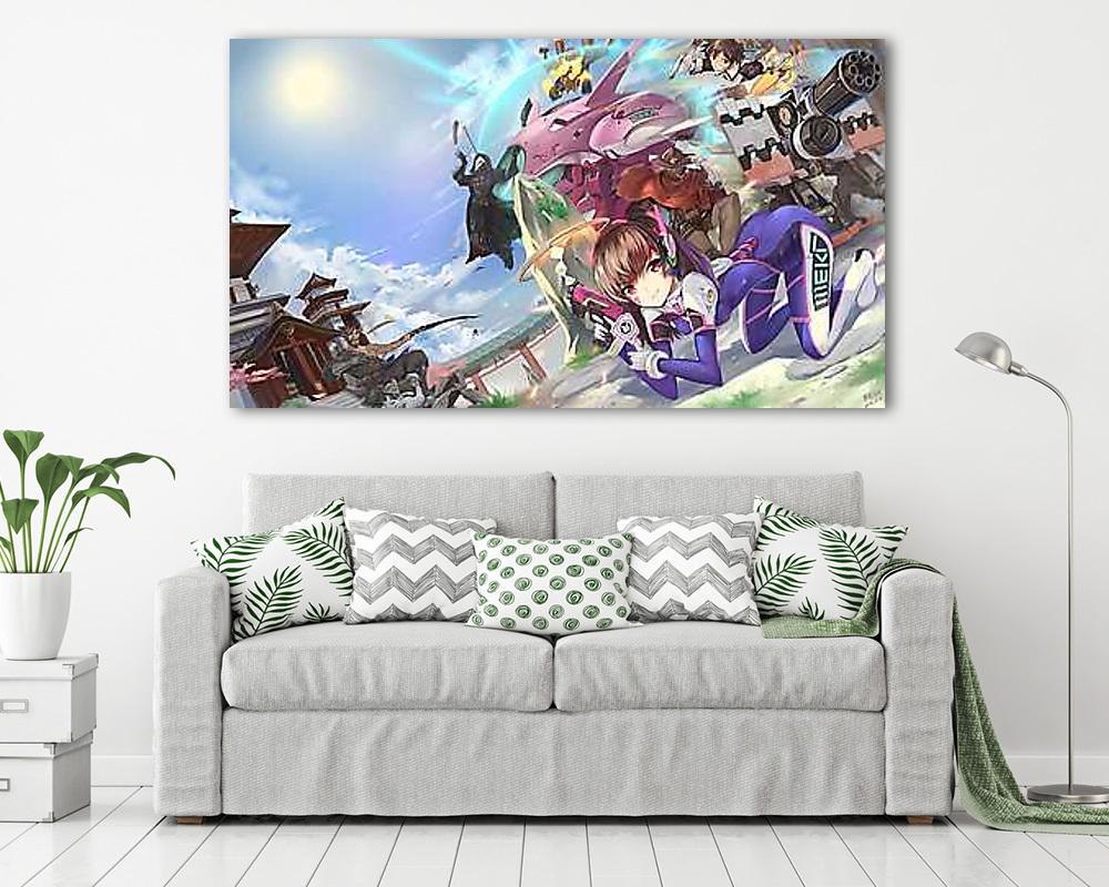 Overwatch Scene (többrészes kép) - vászonkép, falikép otthonra és irodába