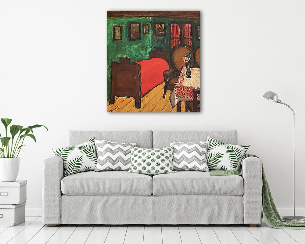 Szobabelső - vászonkép, falikép vásárlás Szobabelső (bögre) - vászonkép, falikép otthonra és irodába