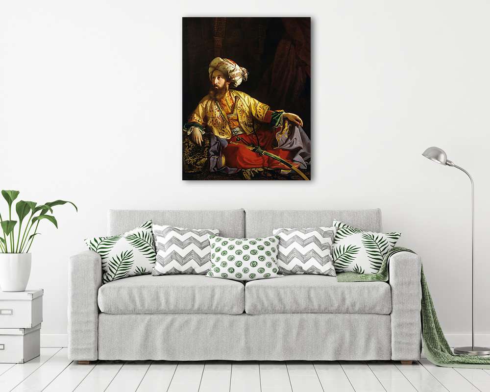 Libanoni emír (1843) (bögre) - vászonkép, falikép otthonra és irodába