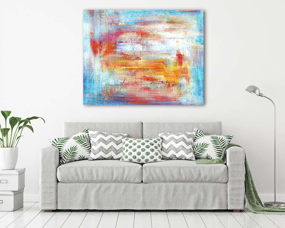 Kézzel festett háttér. SAJÁT KÉSZÍTÉSŰ. (többrészes kép) - vászonkép, falikép otthonra és irodába