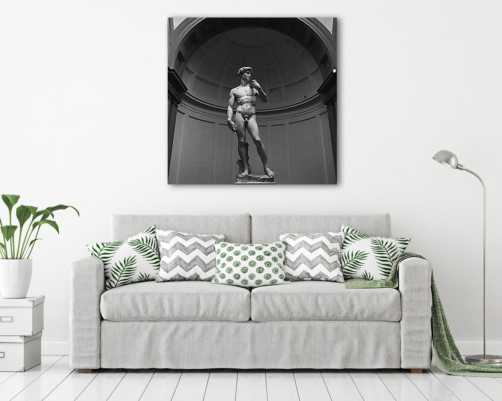 Michelangelo David szobor - vászonkép, falikép vásárlás Michelangelo David szobor (vászonkép) - vászonkép, falikép otthonra és irodába