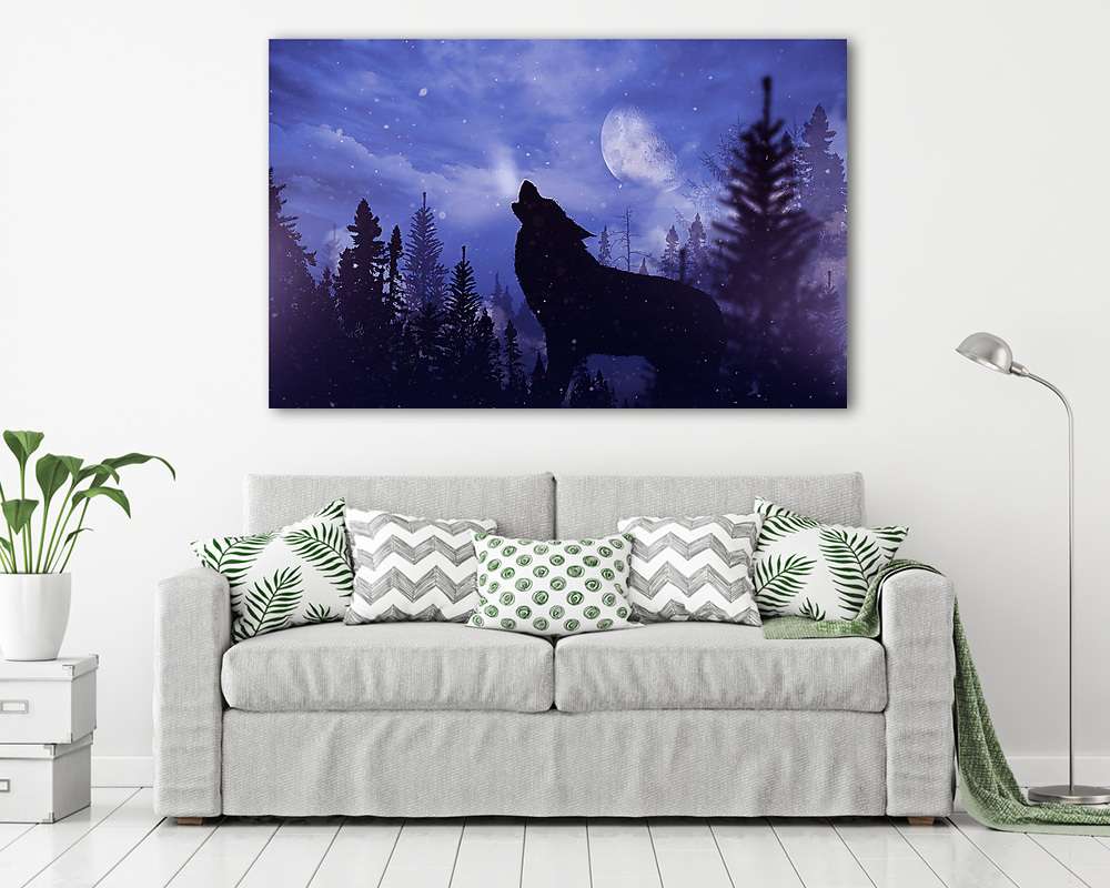 A vadon szava (vászonkép) - vászonkép, falikép otthonra és irodába