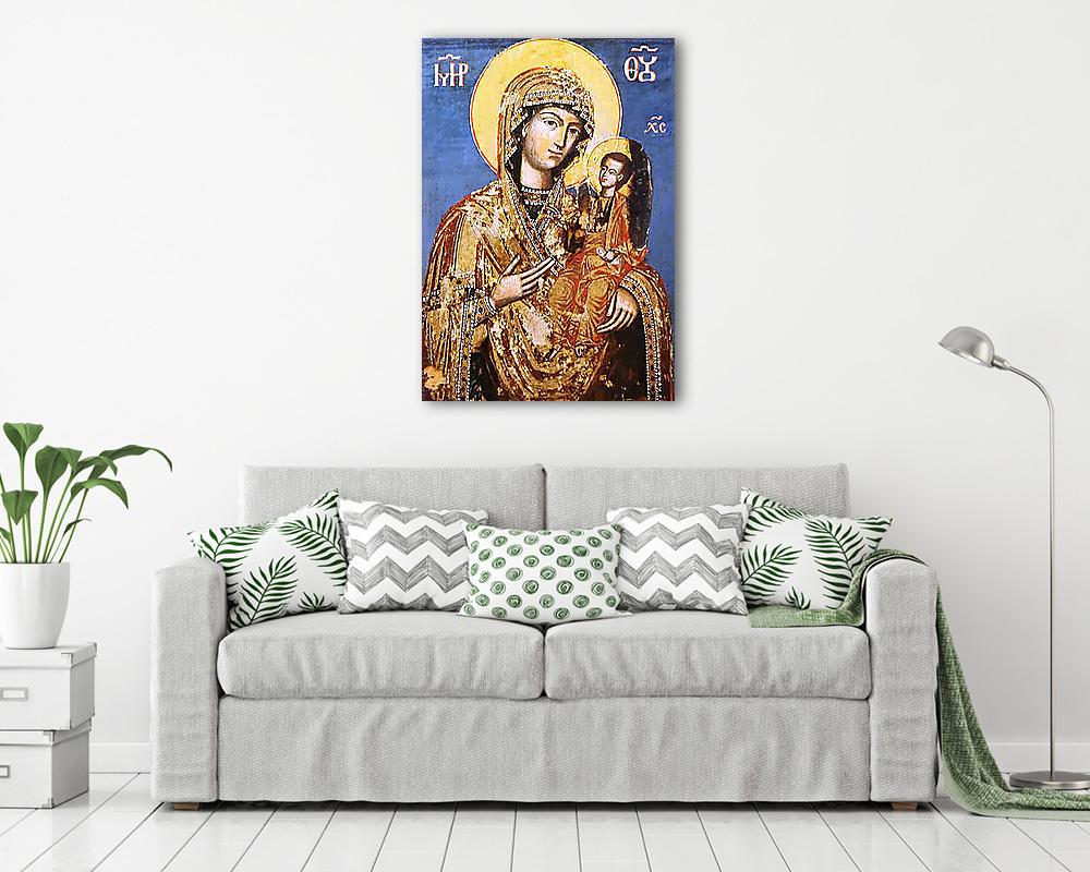 Mária gyermekével (Töttösi ikon) (poszter) - vászonkép, falikép otthonra és irodába