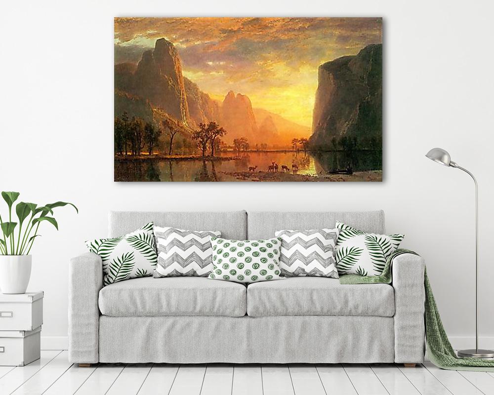 Yosemite völgy (vászonkép) - vászonkép, falikép otthonra és irodába