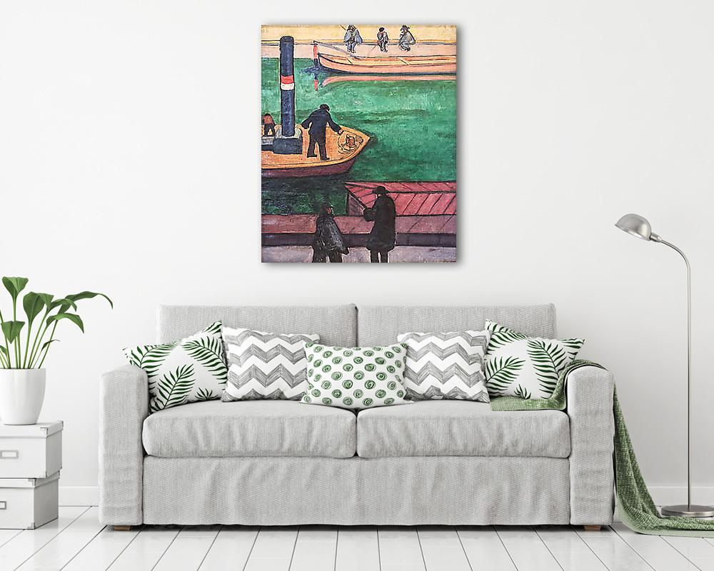 Hajósok - vászonkép, falikép vásárlás Hajósok (fotótapéta) - vászonkép, falikép otthonra és irodába