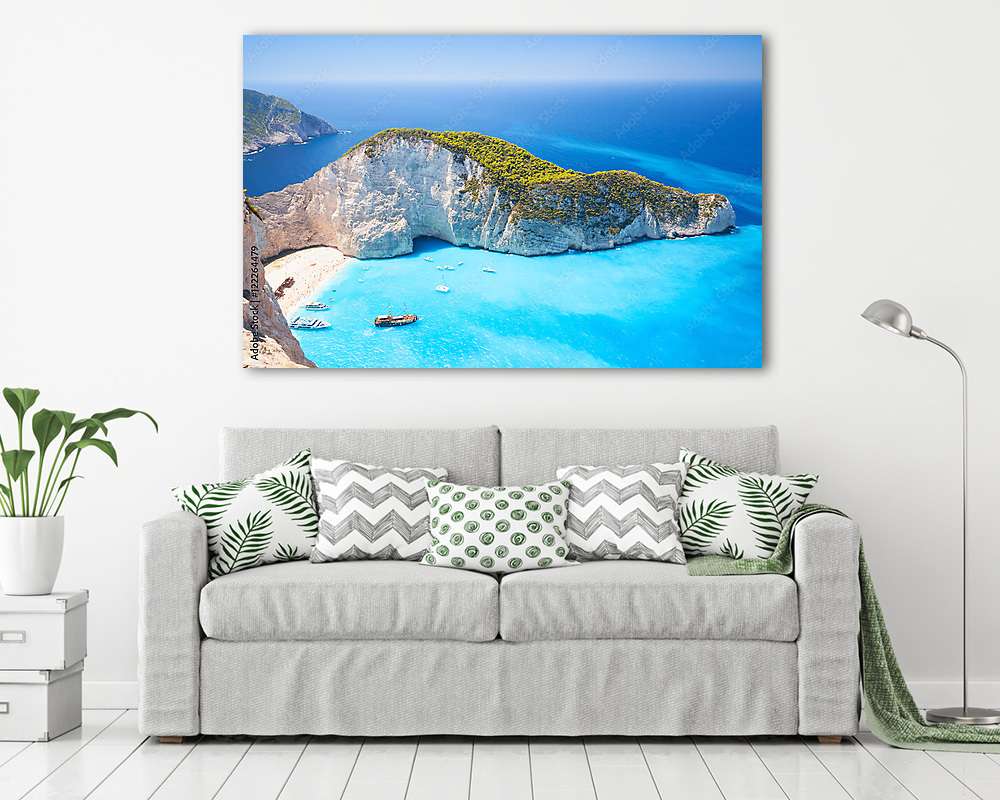 Zakyntos, Görög sziget - vászonkép, falikép vásárlás Zakyntos, Görög sziget (vászonkép) - vászonkép, falikép otthonra és irodába