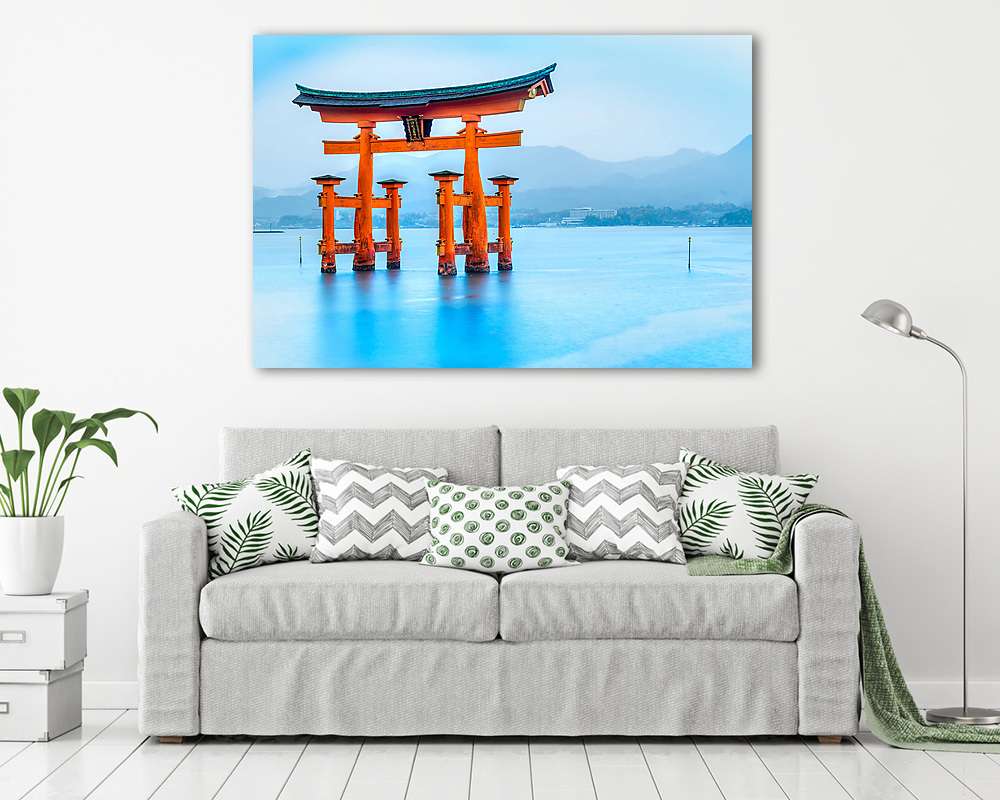 Miyajima Torii kapu, Japán. - vászonkép, falikép vásárlás Miyajima Torii kapu, Japán. (vászonkép) - vászonkép, falikép otthonra és irodába