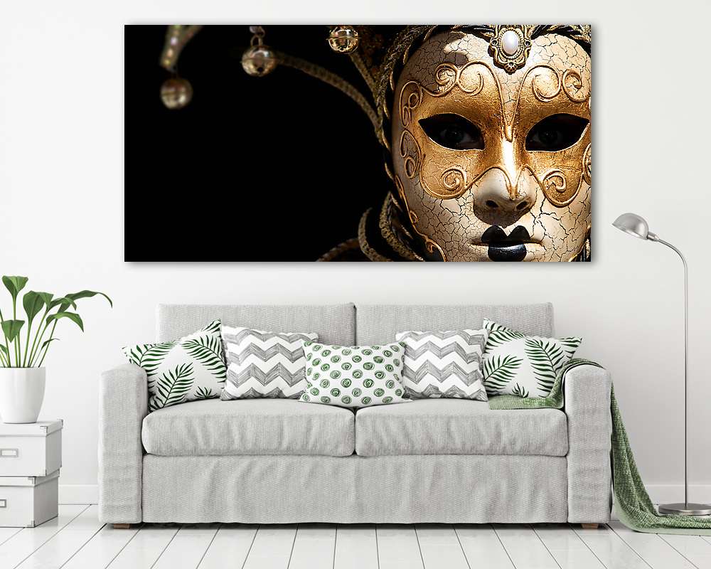 Veniti karneváli maszk - vászonkép, falikép vásárlás Veniti karneváli maszk (fotótapéta) - vászonkép, falikép otthonra és irodába