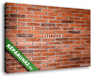 Brick wall texture on rustic background style - vászonkép 3D látványterv