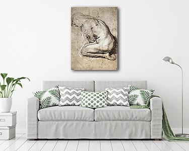 Mária Magdolna (tanulmány) - vászonkép, falikép vásárlás Mária Magdolna (tanulmány) (vászonkép) - vászonkép, falikép otthonra és irodába