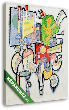 Egyszerűen összetett - vászonkép 3D látványterv Egyszerűen összetett - vászonkép 3D látványterv