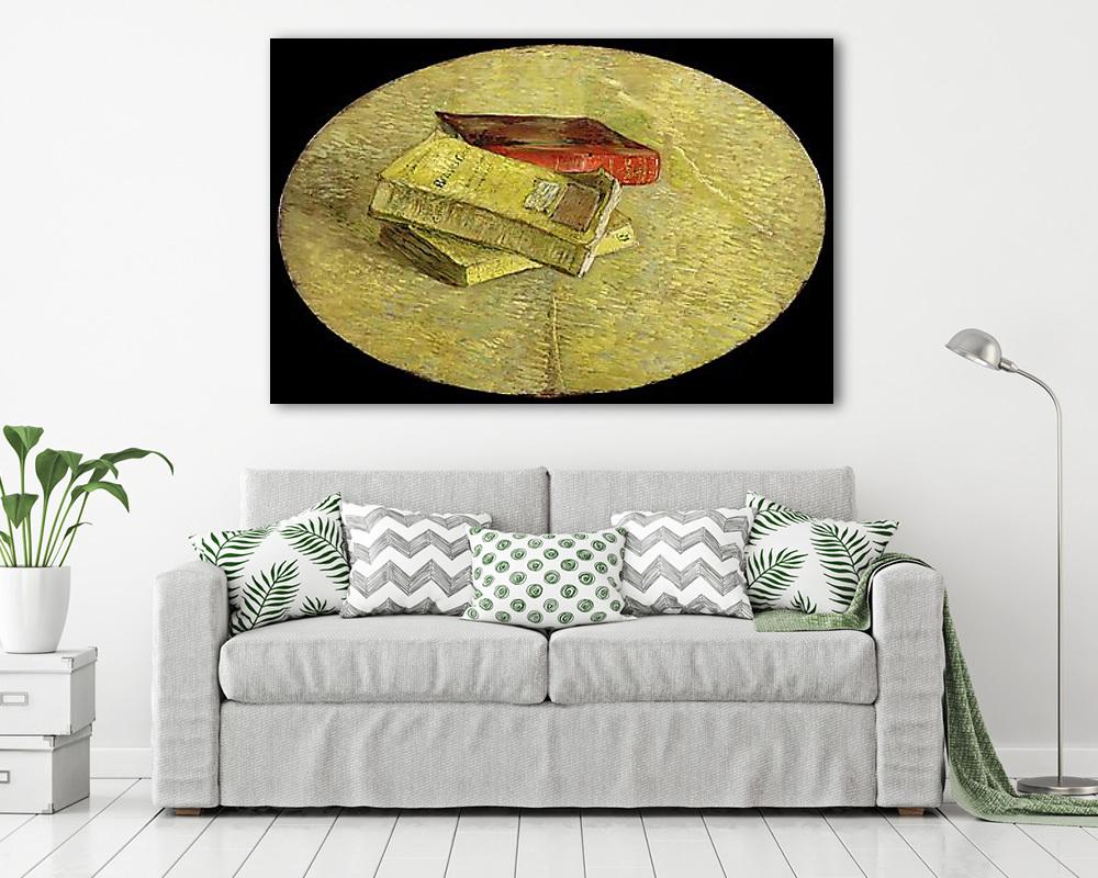 Három könyv (többrészes kép) - vászonkép, falikép otthonra és irodába