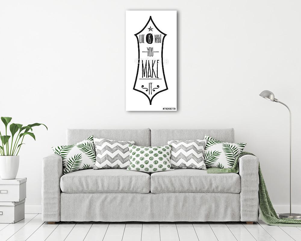 Egyszerű motivációs és inspiráló vintage idézetek plakátok (poszter) - vászonkép, falikép otthonra és irodába