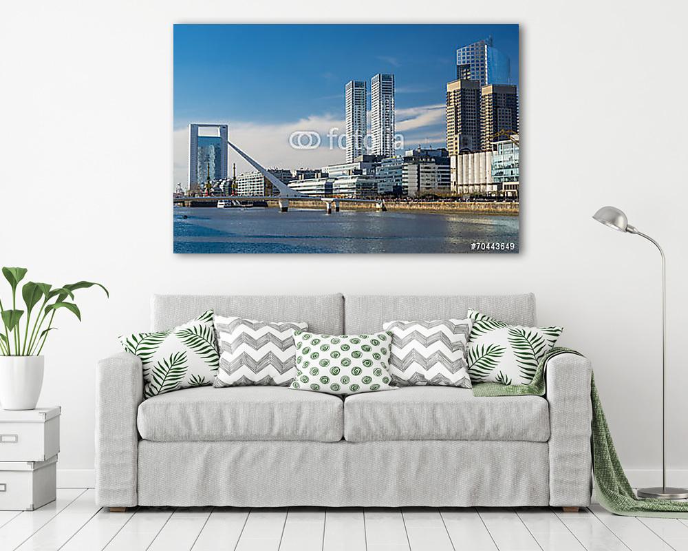 Buenos Aires városnézete, Argentína fővárosa - vászonkép, falikép vásárlás Buenos Aires városnézete, Argentína fővárosa (fotótapéta) - vászonkép, falikép otthonra és irodába