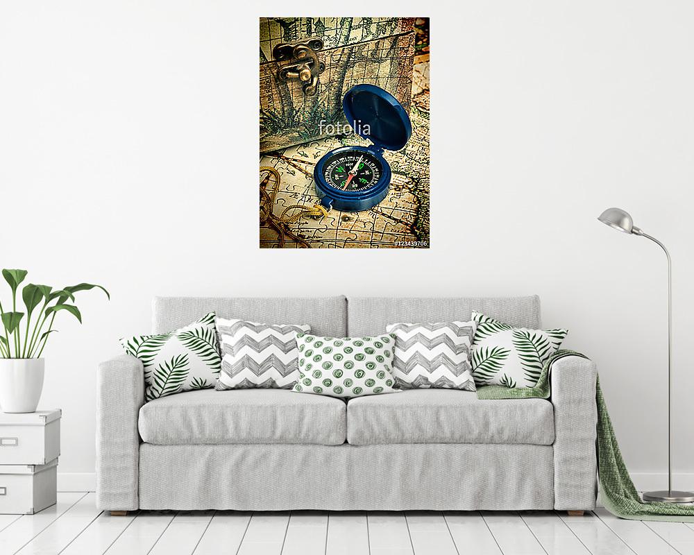 régi iránytű - vászonkép, falikép vásárlás régi iránytű (vászonkép) - vászonkép, falikép otthonra és irodába