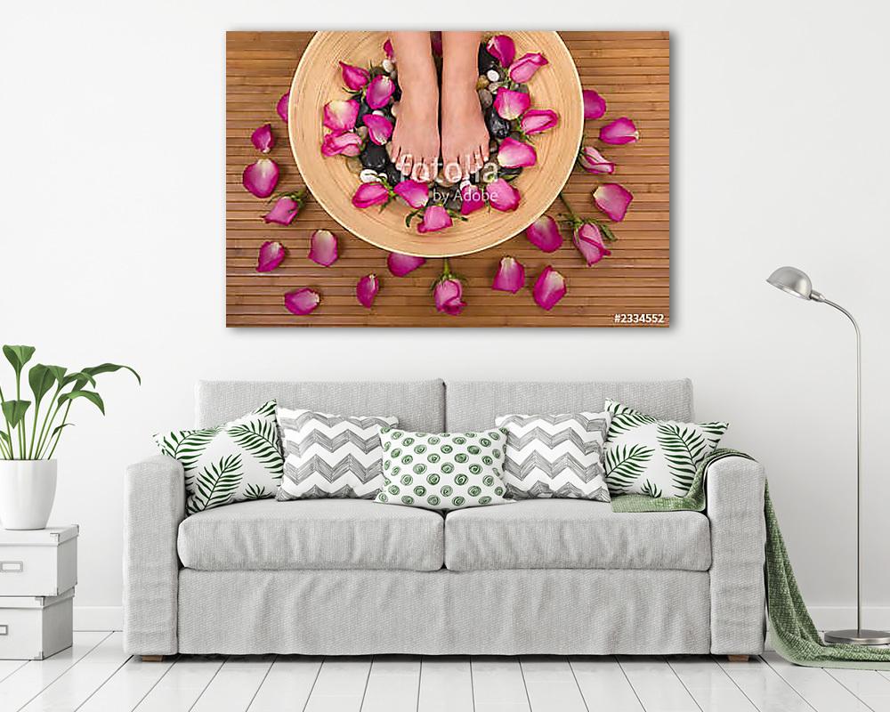 spa treatment (keretezett kép) - vászonkép, falikép otthonra és irodába