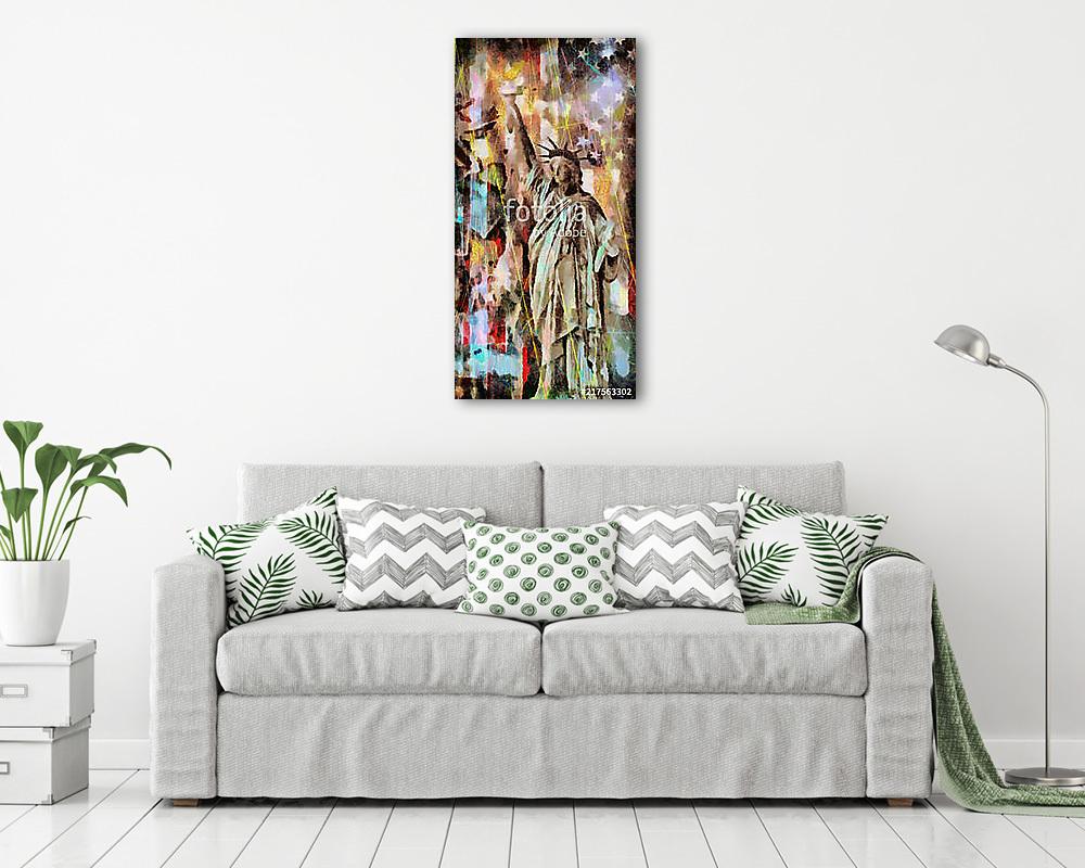 Statue of Liberty (poszter) - vászonkép, falikép otthonra és irodába