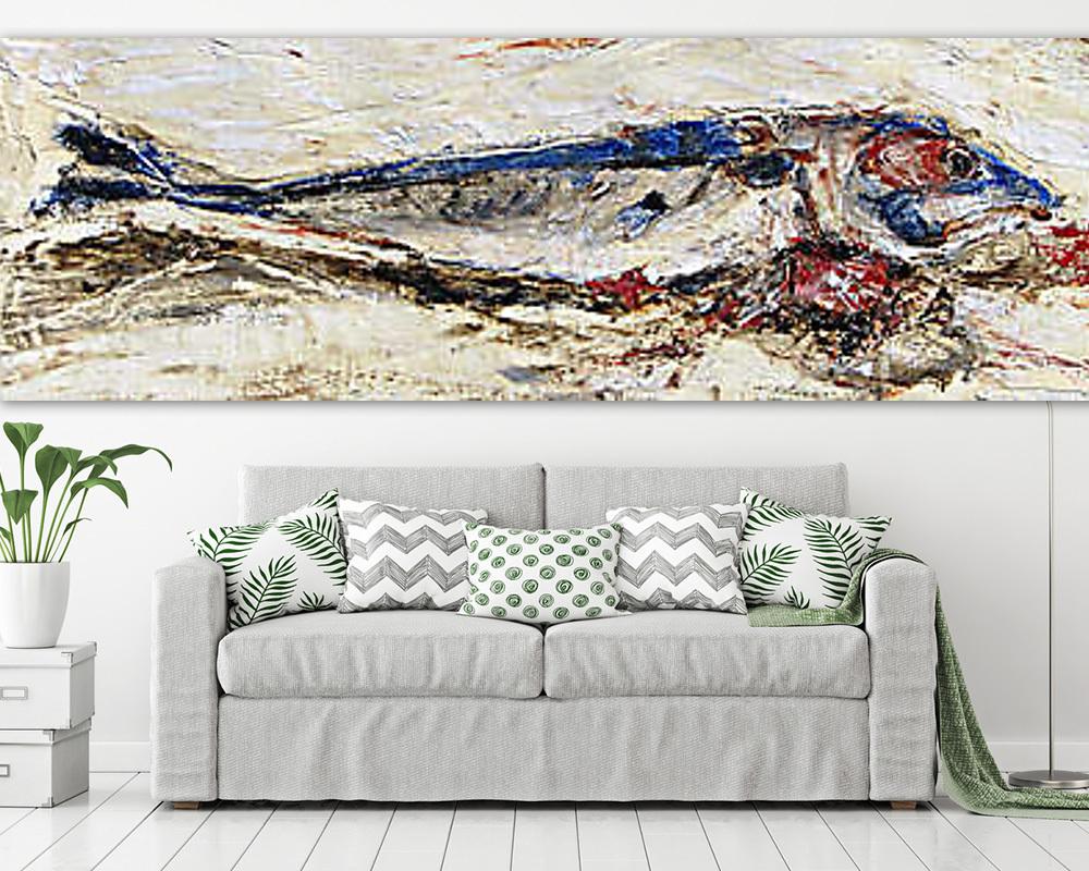 Hal 2. - Panorama kép (vászonkép) - vászonkép, falikép otthonra és irodába