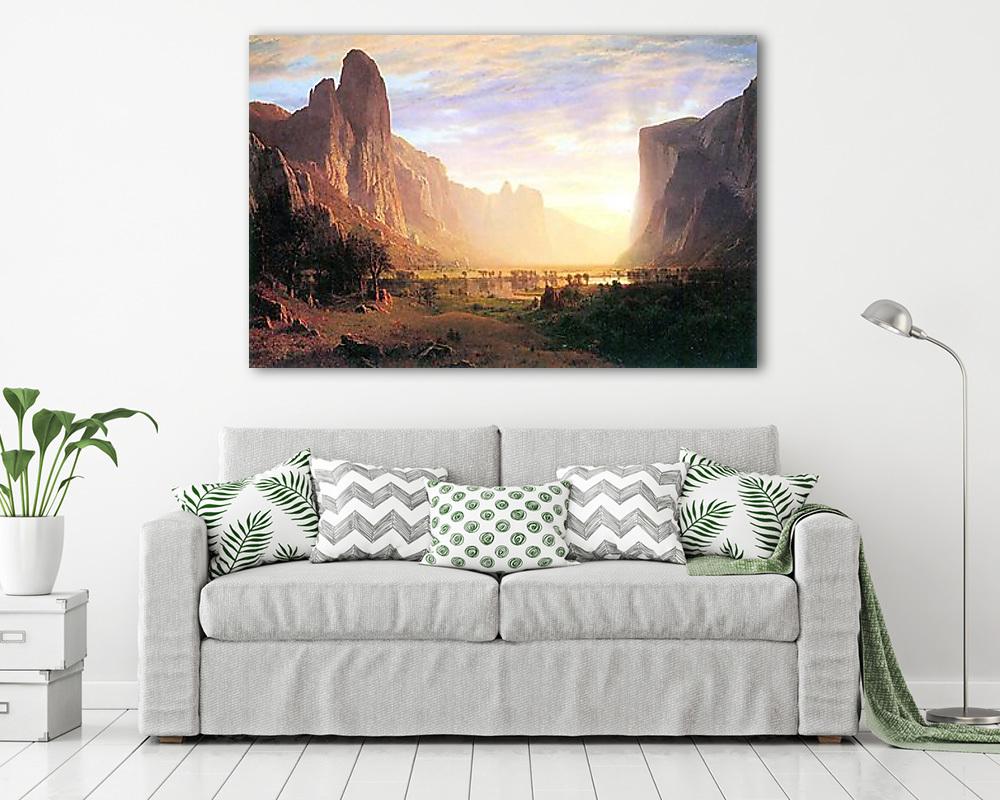 A Yosemite völgyben (bögre) - vászonkép, falikép otthonra és irodába