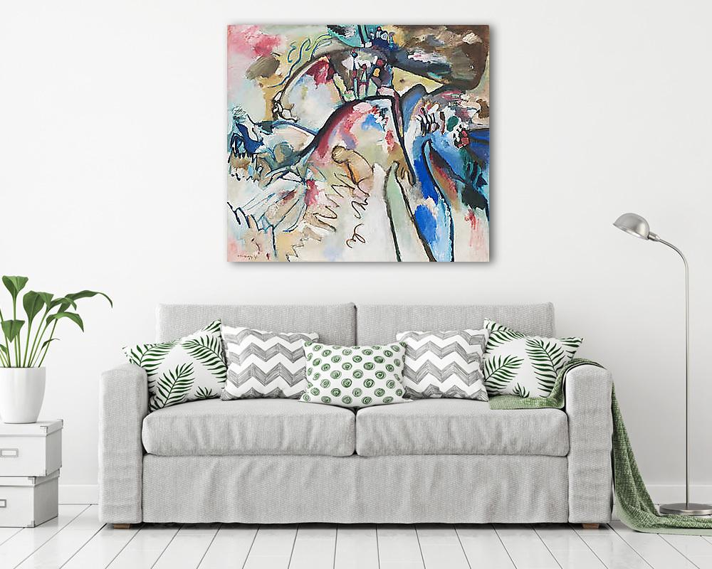 Improvizáció 21A - vászonkép, falikép vásárlás Improvizáció 21A (keretezett kép) - vászonkép, falikép otthonra és irodába