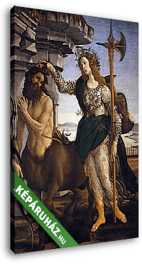 Pallasz Athéné és a kentaur - vászonkép 3D látványterv