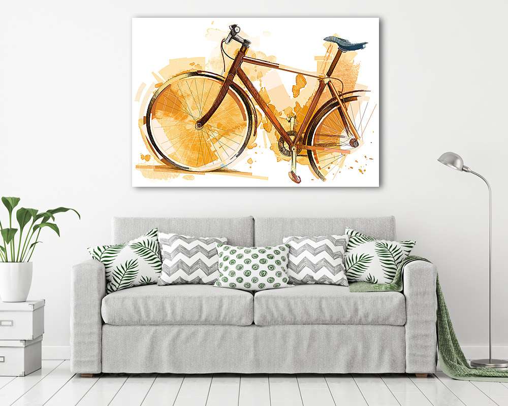 Versenybringa - vászonkép, falikép vásárlás Versenybringa (vászonkép) - vászonkép, falikép otthonra és irodába