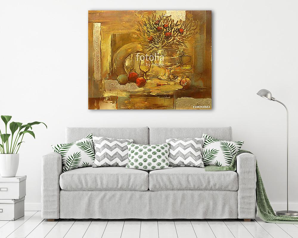 csendélet kézzel készített festmény - vászonkép, falikép vásárlás csendélet kézzel készített festmény (vászonkép) - vászonkép, falikép otthonra és irodába