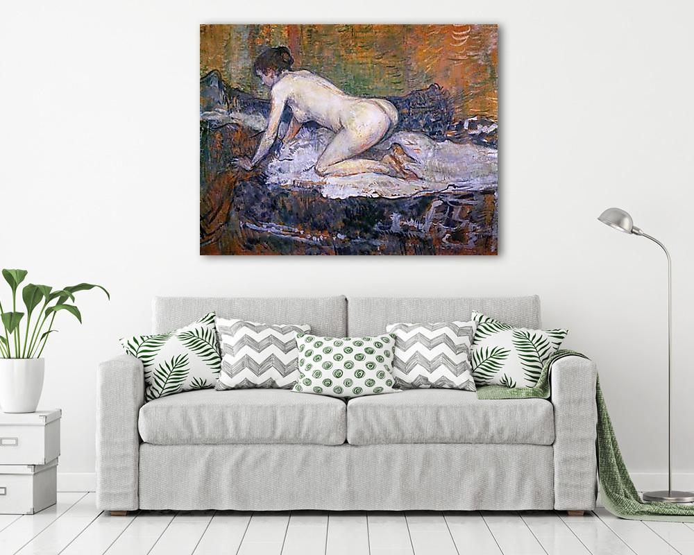 Térdelő női akt (fotótapéta) - vászonkép, falikép otthonra és irodába