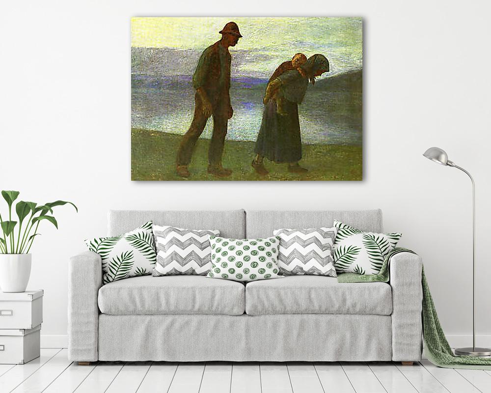 Hazafelé (vászonkép) - vászonkép, falikép otthonra és irodába